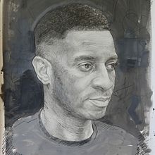 Desenhos de retratos em técnicas mistas . Desenho a lápis, Desenho de retrato, Criatividade, Pintura, e Desenho projeto de Alan Coulson - 30.08.2021