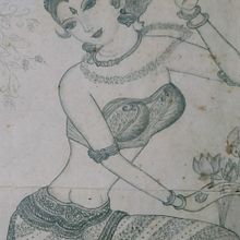 Soundram. Traditional illustration project by S.Ranjini Siva - 08.30.2021