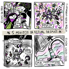 ¡Los sapos no nos cuidan nos cuidamos entre bichas!. Traditional illustration, Comic, Stor, telling, Stor, board, and Narrative project by Reese Polilla - 07.02.2021