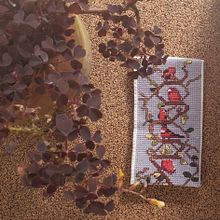 Pájaros en punto de cruz contemporáneo. Un progetto di Ricamo, DIY, Upc e cling di Pepita Mendieta - 30.08.2021