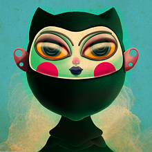 Meu projeto do curso: Ilustração digital com Procreate. Un proyecto de Ilustración tradicional, Dibujo, Ilustración digital y Dibujo digital de Mayke Alencar - 30.08.2021