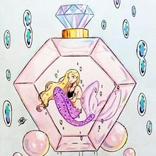 Aquarela. Ilustração tradicional projeto de Amanda Hunt - 30.08.2021