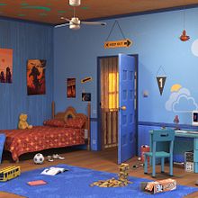 Child bedroom. Un progetto di 3D di Oscar Teresa Aransay - 30.08.2021
