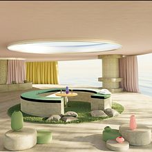 Mi Proyecto del curso: ArchViz de interiores: crea diseños 3D surrealistas con Blender. Architecture, Interior Architecture, Digital Architecture, and ArchVIZ project by lorenzomscruz - 08.30.2021