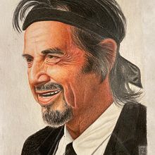 Mi Proyecto del curso:  Retrato realista con lápices de colores. Un progetto di Illustrazione tradizionale, Belle arti, Disegno a matita, Disegno, Disegno di ritratti, Disegno realistico e Disegno artistico di José Manuel Muñoz - 30.08.2021