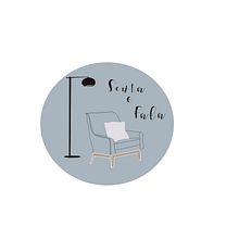 P o d c a s t | S e n t a  &  F a l a (Youtuber Joana Gote). Design, Traditional illustration, and Graphic Design project by Carolina Tejo - 08.30.2021
