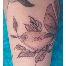 Mi Proyecto del curso: Tatuaje botánico con puntillismo. Ilustração tradicional, Desenho de tatuagens e Ilustração botânica projeto de Susy Zúñiga - 31.08.2021
