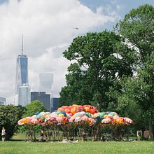 Organic Growth Pavilion. NY City of Dreams Pavilion 2015. Architecture, and Street Art project by Izaskun Chinchilla Moreno - 08.31.2021