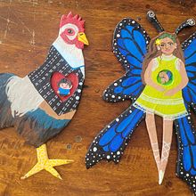 Mi Proyecto del curso: Papel maché para principiantes: esculpe un personaje colorido. Un progetto di Character design, Design di giocattoli e Art to di Ana Lopez Castro - 31.08.2021