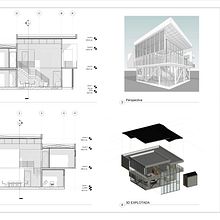 Mi Proyecto del curso: Diseño y modelado arquitectónico 3D con Revit. 3D, Architecture, Interior Architecture, 3D Modeling, Digital Architecture, and ArchVIZ project by Damaris Arellano Almaguer - 08.31.2021