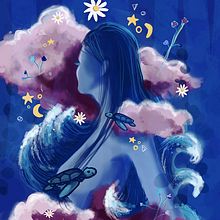 My project in Digital Fantasy Portraits with Photoshop course. Traditional illustration, Drawing, Digital Illustration, Portrait Drawing, Digital Drawing, and Digital Painting project by Rene du Plessis - 08.31.2021