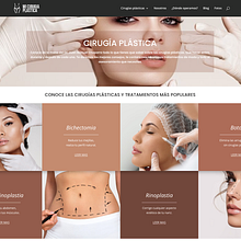 Cirugía Plástica México. Design, Programming, UX / UI, Accessor, Design, Graphic Design, Marketing, Web Design, Web Development, Cop, writing, Mobile Design, HTML, CSS, E-commerce, SEM, and SEO project by ppietro - 01.01.2021