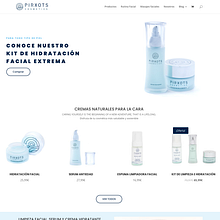 Pirxots Cosmetics. Design, SEO, SEM, Web Design, Graphic Design, Accessor, and Design project by ppietro - 07.01.2021