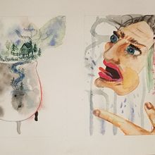 Mon projet du cours : Introduction à l’illustration pour enfants. Un proyecto de Ilustración tradicional, Bellas Artes, Pintura, Dibujo a lápiz, Dibujo, Pintura a la acuarela, Ilustración infantil y Narrativa de Caroline Harrison - 01.09.2021