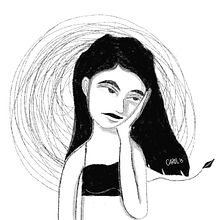 My project in Traditional Drawing Techniques with Procreate course. Un progetto di Illustrazione tradizionale, Disegno, Illustrazione digitale, Disegno di ritratti e Disegno digitale di Anna Carolina - 01.09.2021