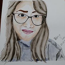 Mi Proyecto del curso: Retrato en acuarela a partir de una fotografía . Ilustrație tradițională, Pictură în acuarelă și Desen de portret de Patricio Yauri - 09.01.2021