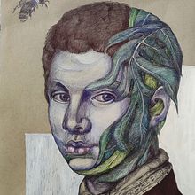 Mon projet du cours : Portrait réaliste au stylo. Traditional illustration, Drawing, Portrait Drawing, Realistic Drawing, and Artistic Drawing project by Flaminia Carloni - 09.01.2021