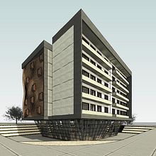 Edificios paramétricos con Revit. Een project van 3D, Architectuur, Interactief ontwerp,  3D-modellering, Digitale architectuur y Architecturale visualisatie van Sergio Salamanca - 01.09.2021
