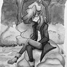 Stacy(Mi proyecto del curso). Traditional illustration, Drawing, Watercolor Painting, and Manga project by Fatima Chavez - 09.01.2021