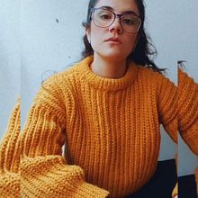 Mi Proyecto del curso: Crochet: crea prendas con una sola aguja. Fashion Design, Fiber Arts, DIY, and Crochet project by Daniela Vicaría - 09.01.2021