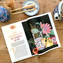 Publications magazine . Traditional illustration, Editorial Illustration, Gouache Painting, Painting, and Drawing project by Lil Sire - 09.02.2021