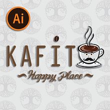 Kafito - Project. Design, Traditional illustration, Advertising, and Graphic Design project by Mihai Gruianu - 09.02.2021