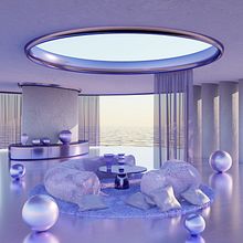 Mi Proyecto del curso: ArchViz de interiores: crea diseños 3D surrealistas con Blender. Architecture, Interior Architecture, Digital Architecture, and ArchVIZ project by Carlos Miranda - 09.02.2021