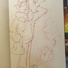Mi Proyecto del curso: Técnicas de ilustración para desbloquear tu creatividad. Design, Traditional illustration, Fine Arts, Painting, Creativit, Creating with Kids, and Sketchbook project by Julio Cedillo - 09.03.2021