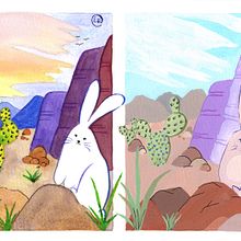My project in Illustration Techniques with Watercolor and Gouache course. Traditional illustration, Fine Arts, Painting, Watercolor Painting, Children's Illustration, and Gouache Painting project by erica_mays - 09.03.2021