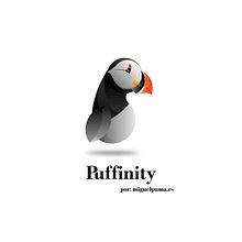 Puffinity. Graphic Design, Traditional illustration, Product Design, Marketing, Vector Illustration, Logo Design, Digital Illustration, Watercolor Painting, Content Marketing, Interior Decoration, Digital Design, and YouTube Marketing project by Miguel Puma - 08.27.2021