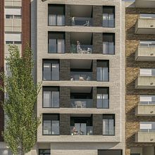 Renders Edificio San Miguel en Ciudad Real. 3D Modeling, Architecture, Interior Design, 3D Design & Infographics project by Francisco Javier Avileo Laguna - 03.26.2021