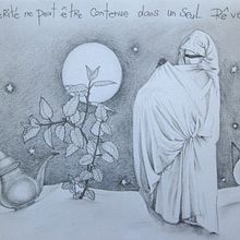 Mon projet du cours : Introduction à l’illustration pour enfants. Traditional illustration, Fine Arts, Painting, Pencil Drawing, Drawing, Watercolor Painting, Children's Illustration, and Narrative project by yasmina_sipile - 09.03.2021