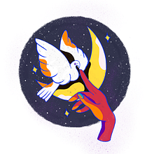 My project in Creative Composition for Illustration with Procreate course Ein Projekt aus dem Bereich Traditionelle Illustration, Kreativität, Digitale Illustration und Digitale Zeichnung von lulu c'est bon - 03.09.2021