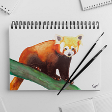 My project in Expressive Animal Portraits in Watercolor course. Traditional illustration, Watercolor Painting, Realistic Drawing, and Naturalistic Illustration project by Cynthia - 09.04.2021
