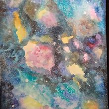 Mon projet du cours : Techniques modernes d’aquarelle. Un progetto di Illustrazione tradizionale, Belle arti, Pittura e Pittura ad acquerello di karin moinardeau - 04.09.2021