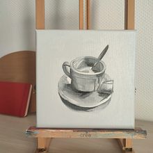 Ejercicio valor tonal: Curso óleo desde cero . Oil Painting project by Alexandra Beatriz Morán Castuera - 09.05.2021