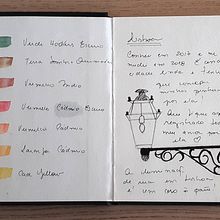 Meu projeto do curso: Caderno de viagem em aquarela. Un proyecto de Ilustración tradicional, Pintura a la acuarela, Ilustración arquitectónica y Sketchbook de Patricia Martins de Andrade - 05.09.2021