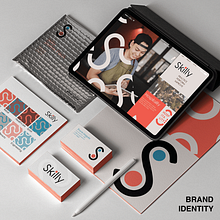 Brand identity project for software startup - Skilly. Design, Graphic Design, Br, ing & Identit project by Louise McSharry - 09.05.2021