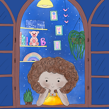 Bella e a Noite. Traditional illustration, Character Design, Children's Illustration, and Narrative project by Keu Apoema - 09.05.2021