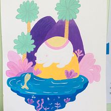 Mi Proyecto del curso: Técnicas de ilustración con acuarela y gouache . % Rosa Ámbar Vásquez tarafından hazırlanan Geleneksel illüstras, on, Güzel sanatlar, Tablo, Sulubo, a Resim, Çocuk İllüstras, onu, Guaj Bo, Ve ama projesi - 09.05.2021