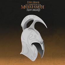 Elven Helmets (BFME: Reforged). Un progetto di Videogiochi, 3D e Modellazione 3D di Alex García - 05.09.2021