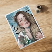 Mi Proyecto del curso: Retrato ilustrado con Procreate . Un projet de Illustration traditionnelle, Illustration vectorielle, Illustration numérique , et Dessin de portrait de Inés Díaz - 05.09.2021