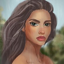 My project in Powerful Female Characters: Illustrating Confidence and Diversity course. Traditional illustration project by Magda Zembrzuska - 09.05.2021