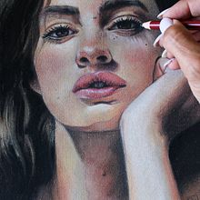 Meu projeto do curso: Retrato realista com giz pastel. Projekt z dziedziny Trad, c, jna ilustracja,  Sztuki piękne,  R, sunek, Portret, R, sunek realist i czn użytkownika Juliana Paz - 04.09.2021
