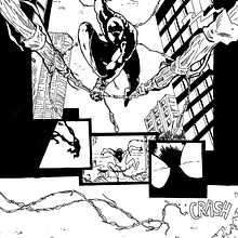 Mi Proyecto del curso: Ilustración para cómics: anatomía de un superhéroe. Un projet de Illustration traditionnelle, Conception de personnages, B, e dessinée, Dessin au cra, on , et Dessin anatomique de Nataly Ortega Caro - 03.09.2021