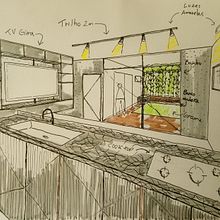 Meu projeto do curso: Introdução ao desenho arquitetônico à mão livre. Architecture, and Architectural Illustration project by marcio_tsuyama - 09.05.2021