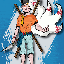 Porck Bizarre . % Rodolfo Hernandez tarafından hazırlanan Geleneksel illüstras, on, Vektör İllüstras, onu, Dijital İllüstras, Ve on projesi - 09.05.2021