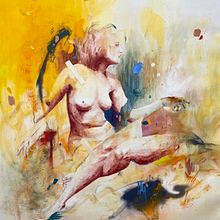 THE LIFE THAT STOOD STILL. Projekt z dziedziny  Malarstwo, Malarstwo olejowe,  Sztuki piękne, R i sunek anatomiczn użytkownika Andrea Evangelou - 15.11.2021