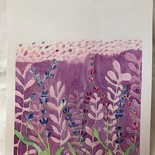 Mi projecto . Un progetto di Illustrazione tradizionale, Pittura ad acquerello e Illustrazione botanica di dannyboy2021 - 06.09.2021