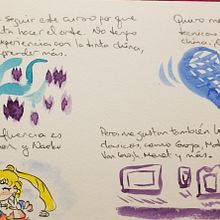 Self-introduction in Spanish . Comic project by tkdshine - 09.05.2021